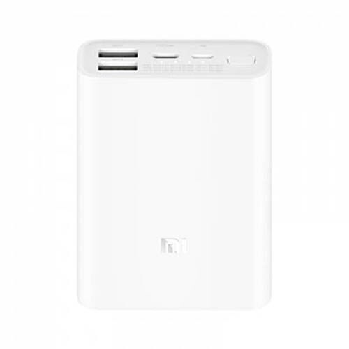 Внешний аккумулятор повербанк Xiaomi Mi Pocket Edition 10000 mAh PB1022ZM (White) - 2
