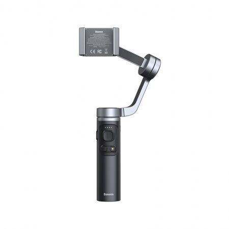 Стабилизатор для смартфона BASEUS Handheld Folding Gimbal Stabilizer, Трехосевой, 4500 мАч, темно-се - 3