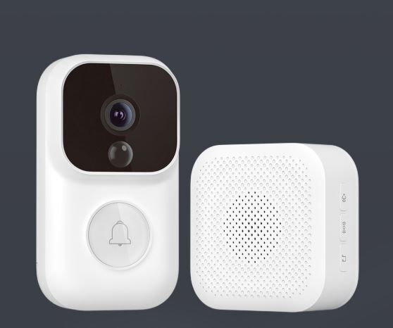 Умный дверной видеозвонок Mijia Video Doorbell Enhanced Version (White) - 1