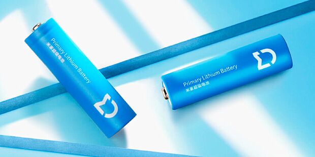 Батарейки Mijia Super Battery 4 Pack No. 5 (Blue/Голубой) - 1
