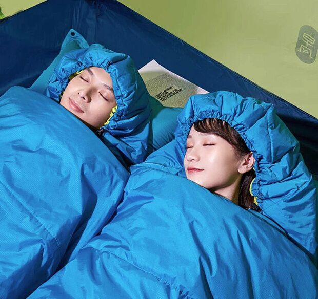 Спальный мешок ZaoFeng Early Wind Seven-Hole Cotton Camping Sleeping Bag HW050201 (Blue/Синий - 3