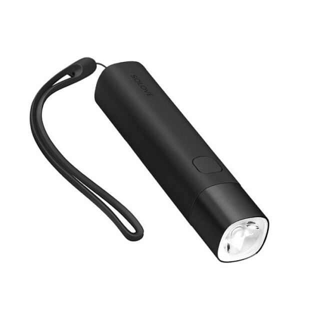 Портативный фонарик SOLOVE X3s Portable Flashlight Mobile Power (Black) - 1