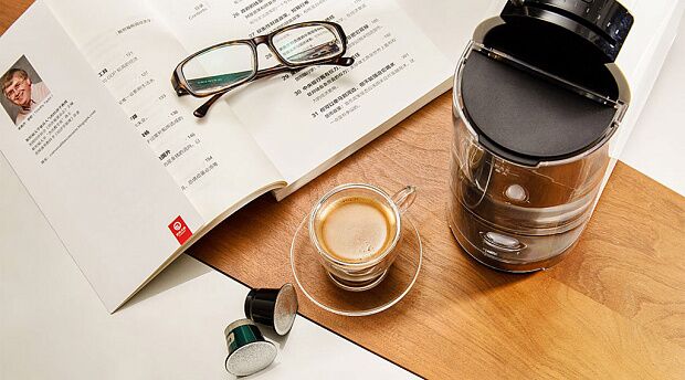 Кофемашина Scishare Capsule Coffee Machine S1103 (White/Белый) - отзывы владельцев - 5