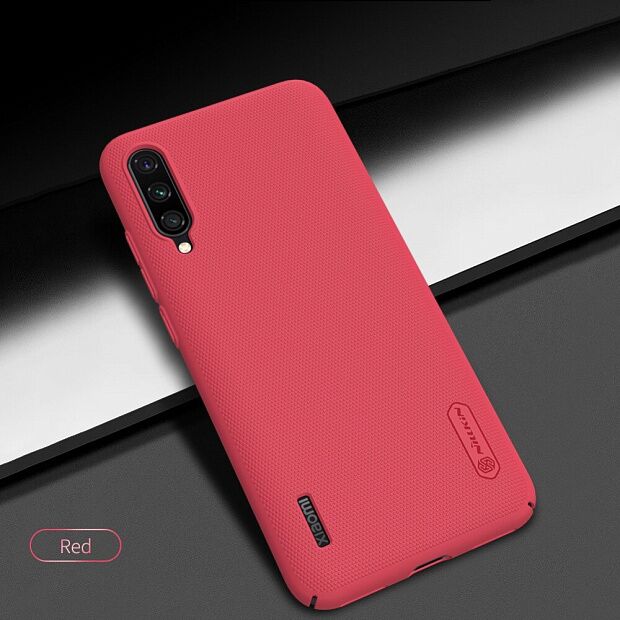 Чехол для Xiaomi Mi A3 / CC9e Nillkin Super Frosted Shield (Red/Красный) - 2