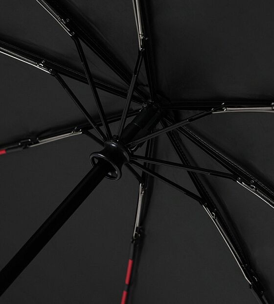 Зонт Konggu Automatic Umbrella (Black-Red) - 3