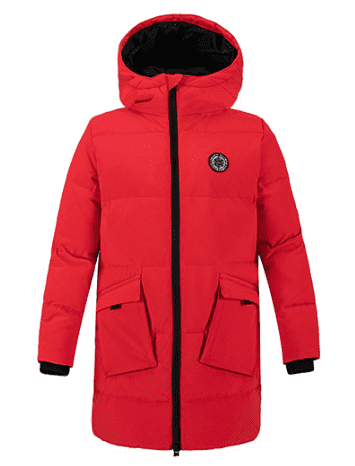 Детская куртка Uleemark Children's Thick Casual Down Jacket (Red/Красный) - 1