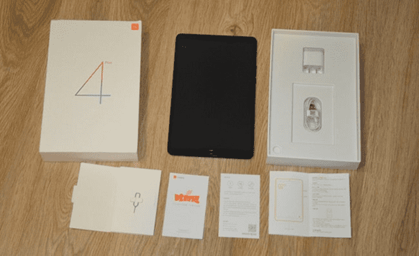 Состав комплекта Xiaomi Mi Pad 4 Plus