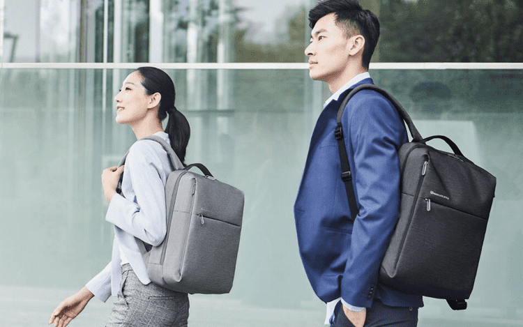Внешний вид рюкзака Xiaomi Mijia Minimalist Urban Backpack 2 