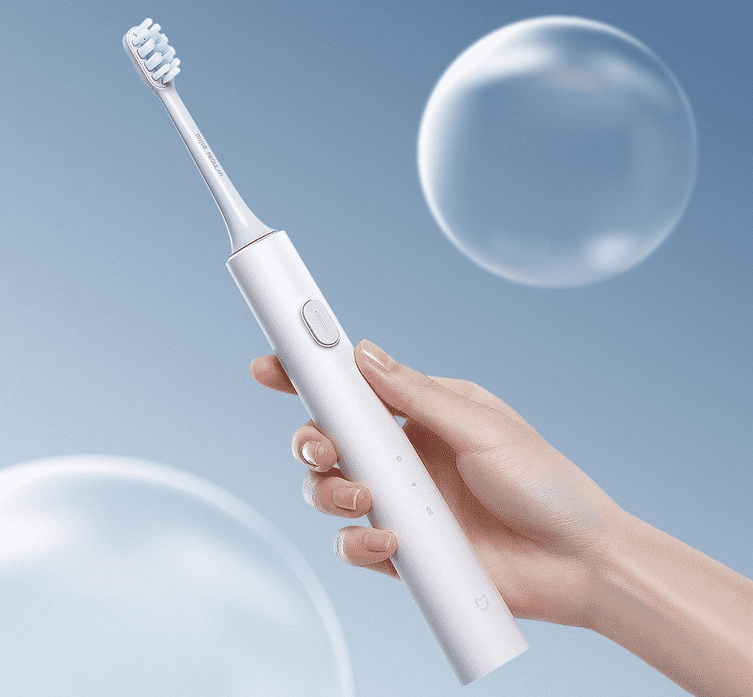 Дизайн электрической зубной щетки Mijia T301 Electric Toothbrush
