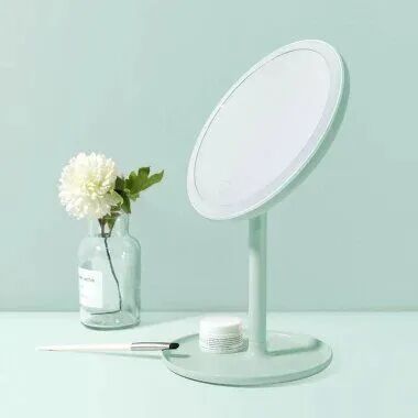 Зеркало косметическое DOCO Daylight Small Mojito Mirror Pro (зеленое) - 2