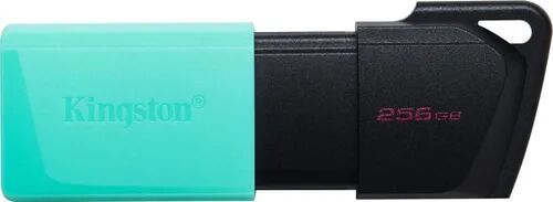Носитель информации Kingston USB Drive 256Gb DataTraveler Exodia M DTXM/256GB,USB 3.2 черный/зеленый - 2